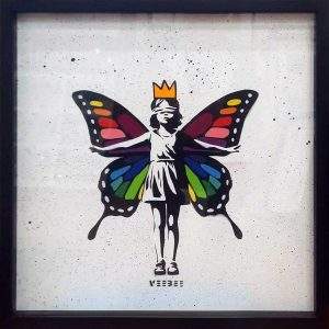 The Butterfly Girl - Original