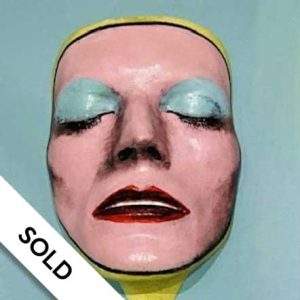 Bowie – Life on Mars (Andy Warhol Style) Mask by Nick Boxall - SOLD
