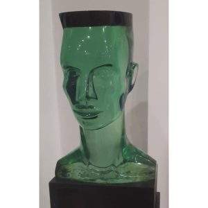 Grace Jones - sculpture by Guy Portelli