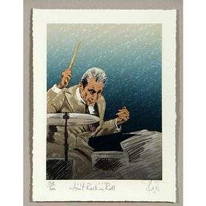 Ain't Rock 'N' Roll (Charlie Watts) Signed by Ronnie Wood